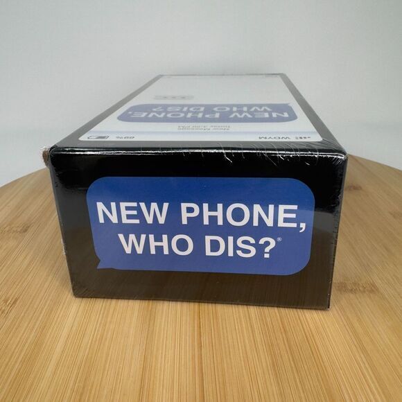 What Do You Meme NPWD411 New Phone Who Dis? Blue White Card Board Game Ages 17+ - Picture 9 of 9
